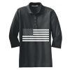 Women's Silk Touch 3/4 Sleeve Polo Thumbnail